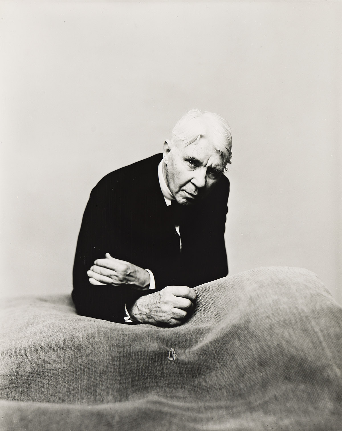 IRVING PENN (1917-2009) Portrait of the poet Carl Sandburg.